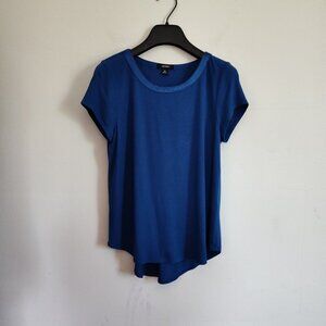 Ladies Petite SZ PM Alfani Royal Blue Short-Sleeve T-Shirt